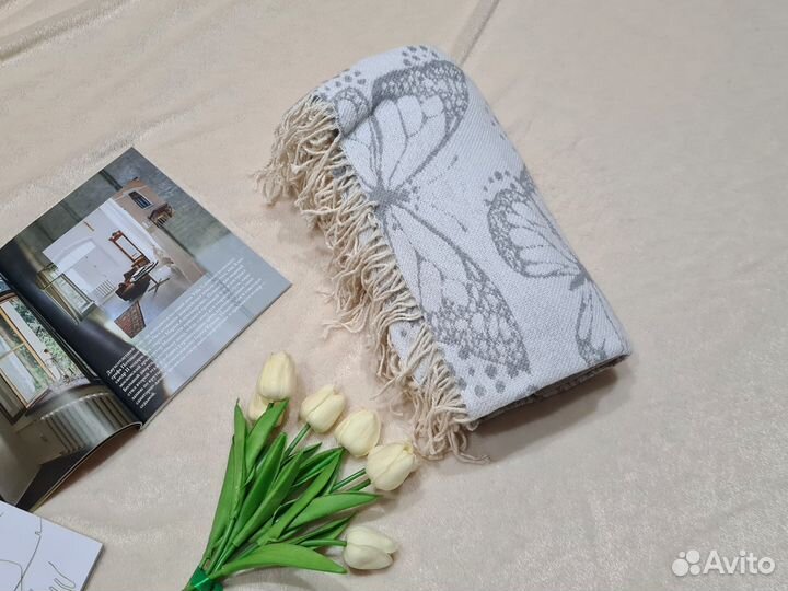 Плед покрывало одеяло 140 200 новое