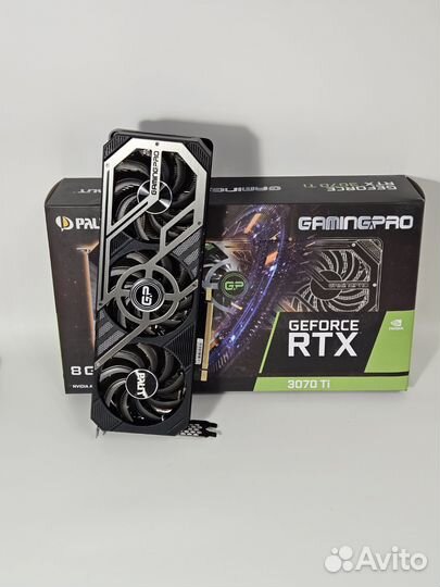 Видеокарта Palit GeForce RTX 3070Ti как новая