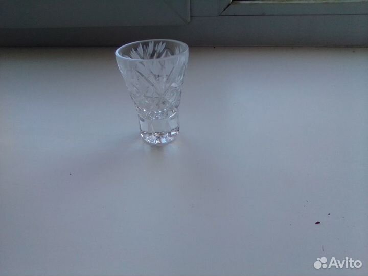 Хрустальные рюмки 10 штук (СССР)