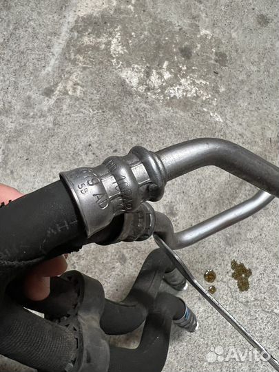 Трубки охлаждения АКПП audi s5 8t cgw