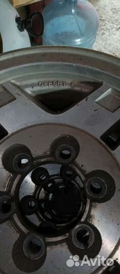 Литые диски Toyota R15 t15x7jj-8 кресты