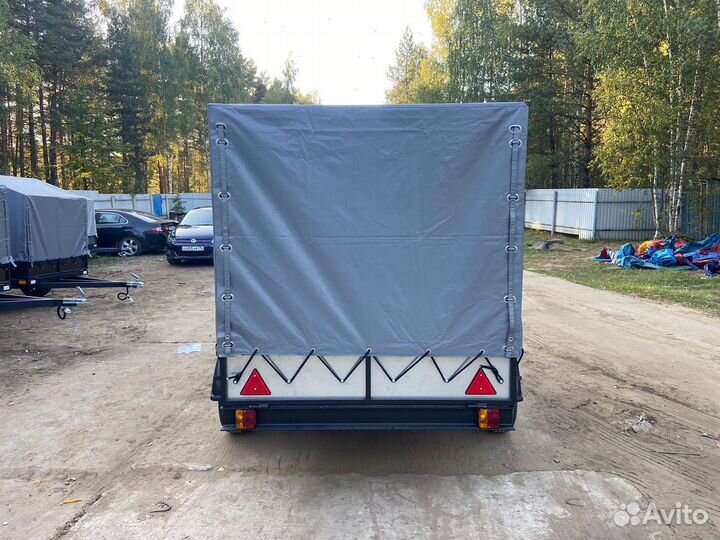 Прицеп легковой двухосный 2.5х1.5 усиленный