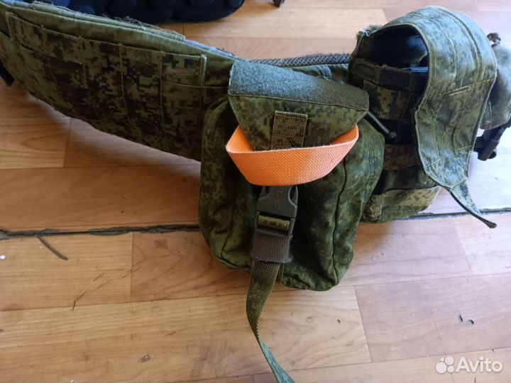 Пояс R-carbid emp с капами и подсумками