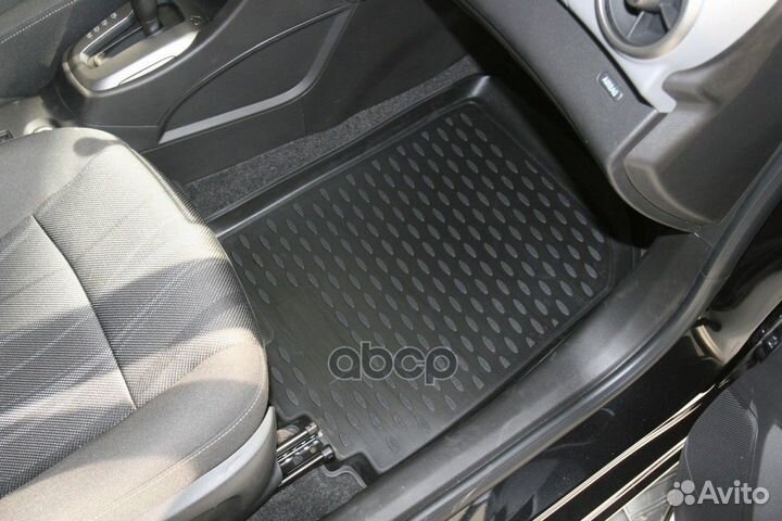 Коврики в салон chevrolet Aveo, 2012, 4 шт