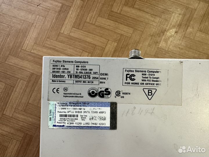 Системный блок Siemens Fujitsu scenic