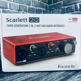 Focusrite scarlett 2i2 3rd gen