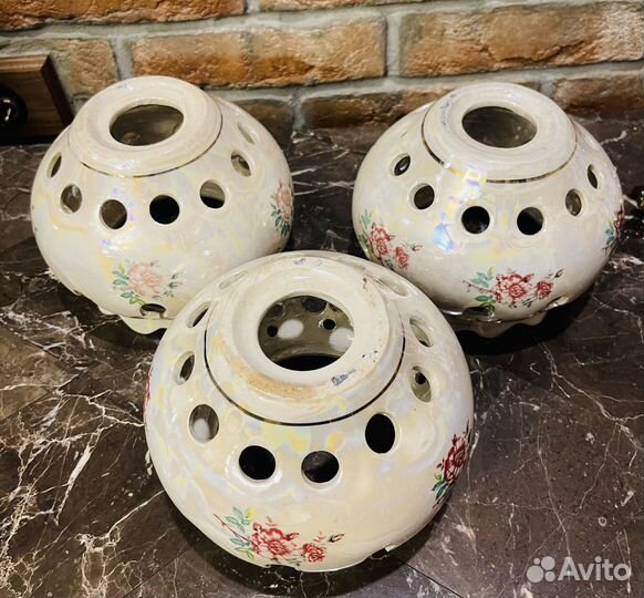 Плафон для люстры 3 шт