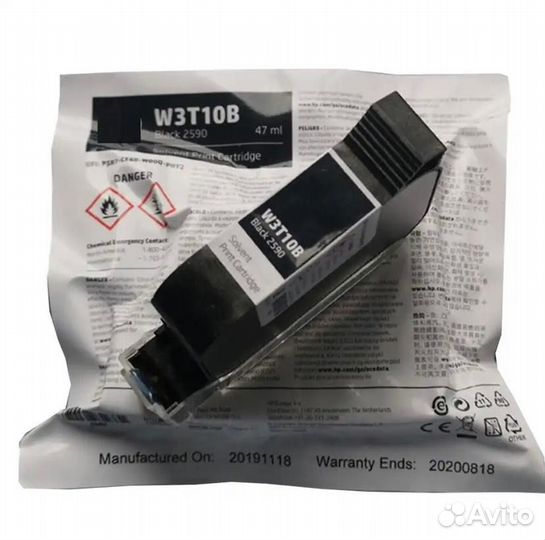 Картридж hp для маркиратора black 12.7B