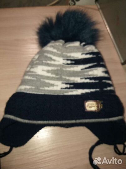 Шапка зимняя детская 48-52