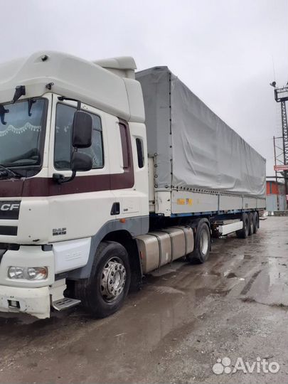 DAF FT CF 85.410 с полуприцепом, 2009