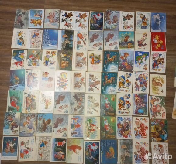 Лот открытки 80 шт 90 х СССР Зарубин Четвериков