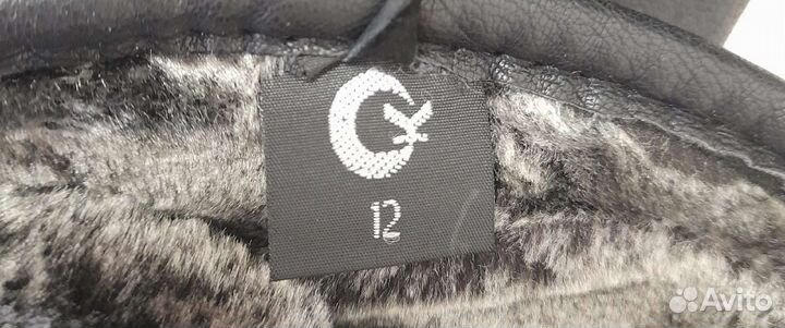 Мужские кожаные перчатки зимние