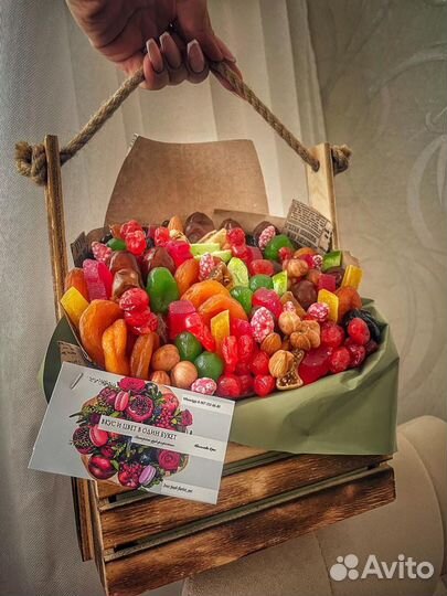 Букети из сухофруктов