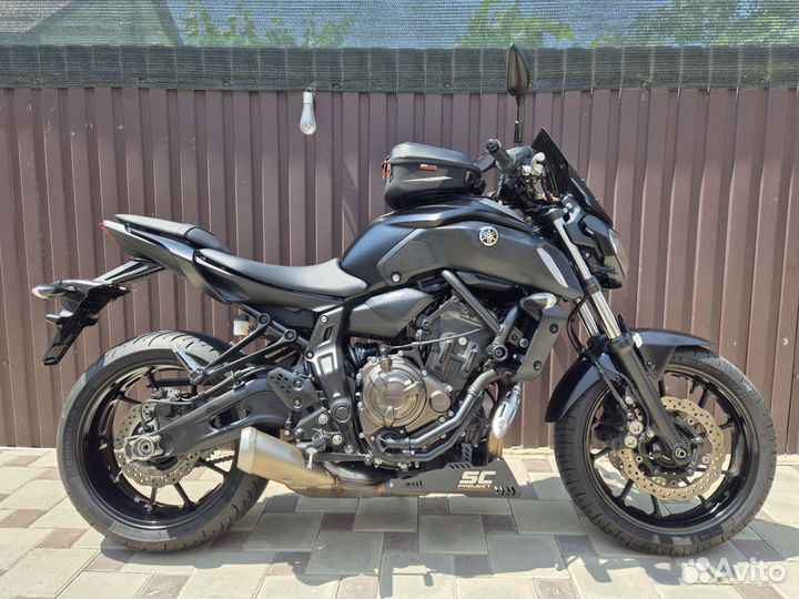 Yamaha MT-07 2018 Б/п