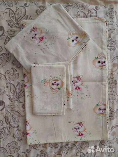 Детское постельное белье в кроватку