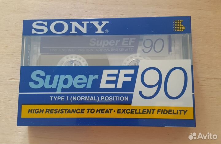 Аудиокассета Sony новая