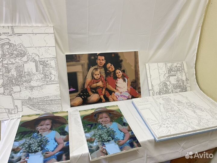 Картины по номерам на заказ по фотографиям