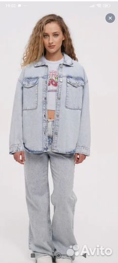 Джинсовая куртка,рубашка 50-54