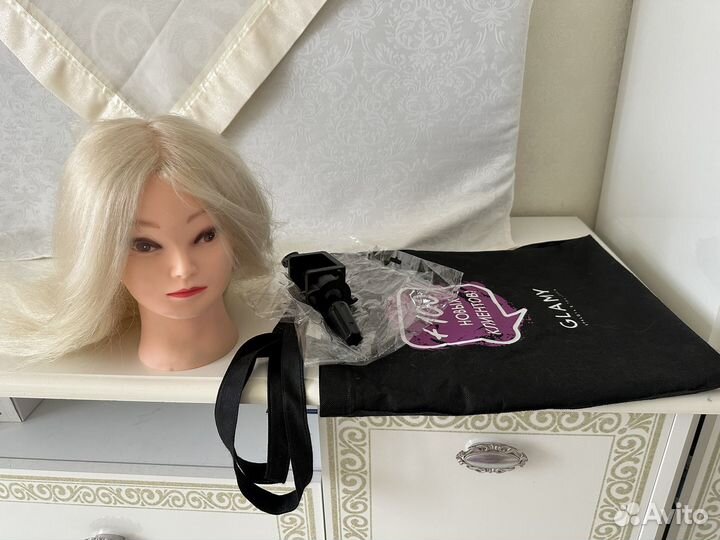 Манекен голова для причесок