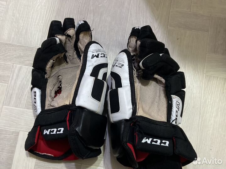 Краги хоккейные размер 14 ссм