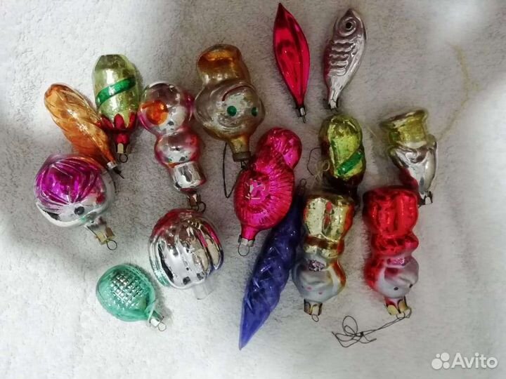 Новогодние игрушки СССР