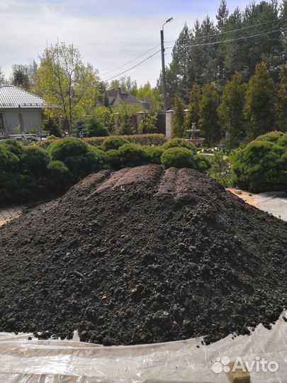 Чернозем-торфо грунт