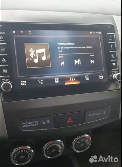 Mitsubishi Outlander XL магнитола Android крутилки