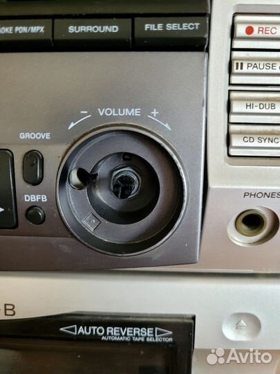 Музыкальный центр sony rx 707 + mds s707