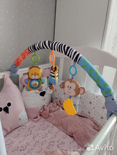 Мобиль на кроватку из фетра