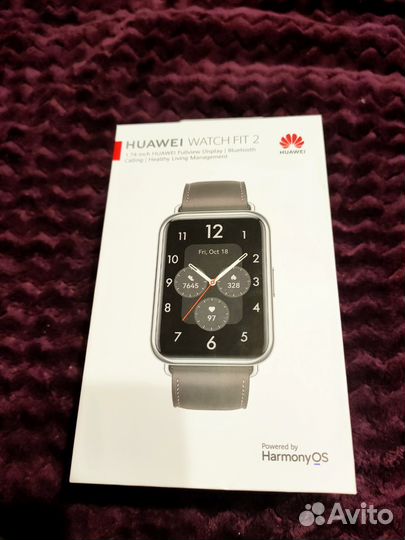 Смарт часы huawei watch fit 2 classic новые