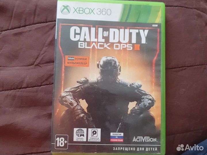 Игра для приставки xbox 360 black ops 3