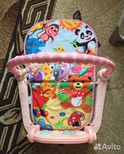 Развивающий коврик с пианино