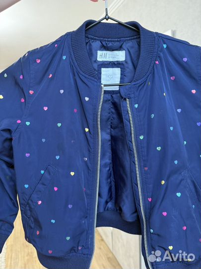 Куртка для девочки hm 110