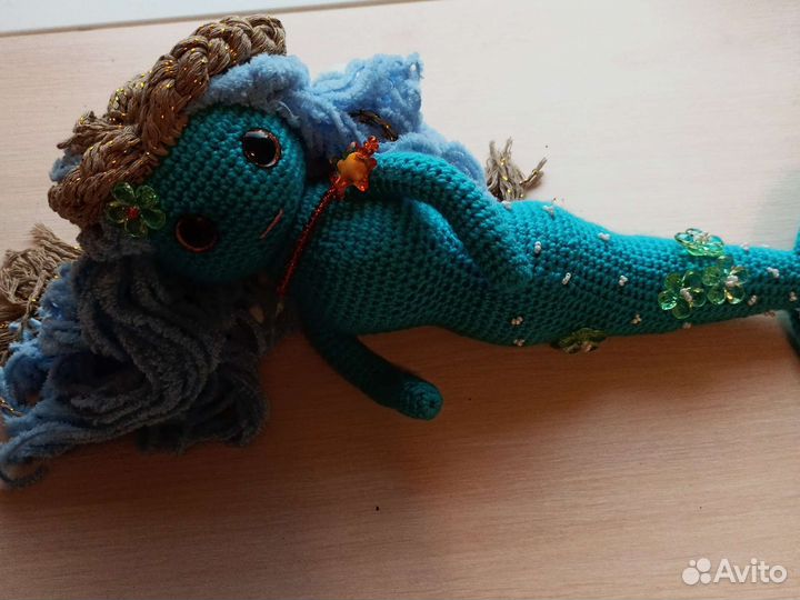 Мягкая игрушка русалка