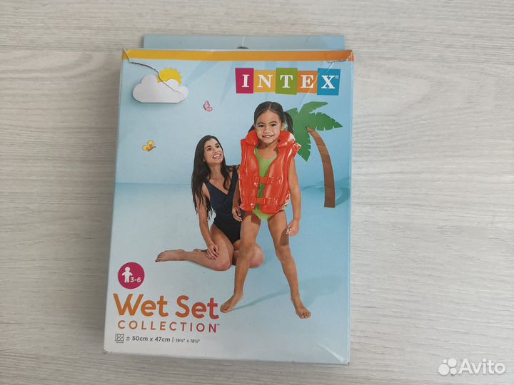 Жилет надувной от 3-6 лет