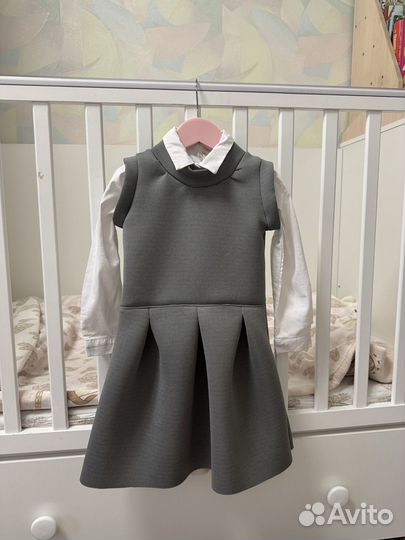 Сарафан и рубашка 104 размера