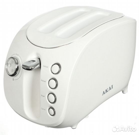 Тостер akai TP-1110W, 0.88 кВт