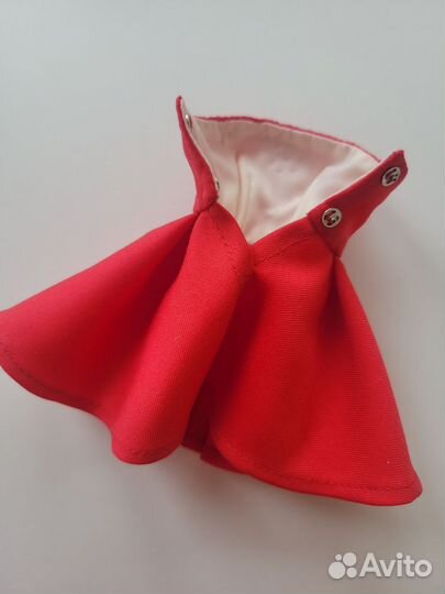 Красное платье для барби