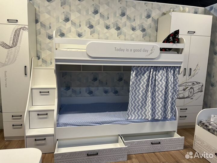 Двухъярусная кровать 90х190 Prestizh