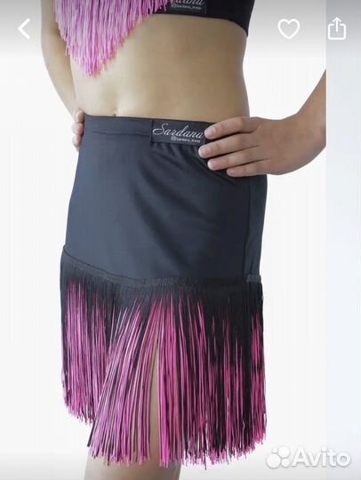 Юбка тренировочная для бальных танцев