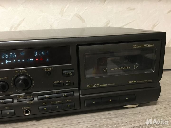 Кассетная дека technics rs tr 575