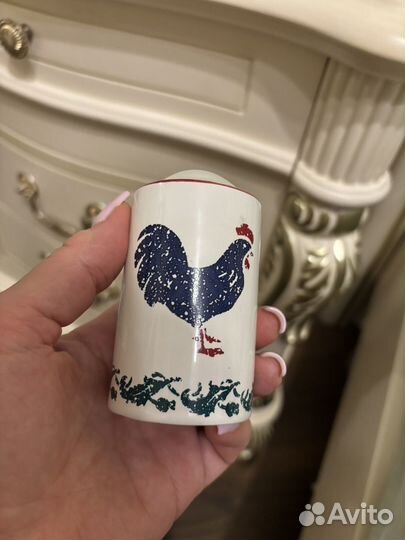 Солонка петушок Англия винтаж