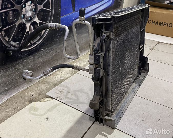 Кассета радиаторов гур, АКПП BMW 7 E38 iL