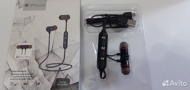 Bluetooth-гарнитура наушники Wireless Earphones