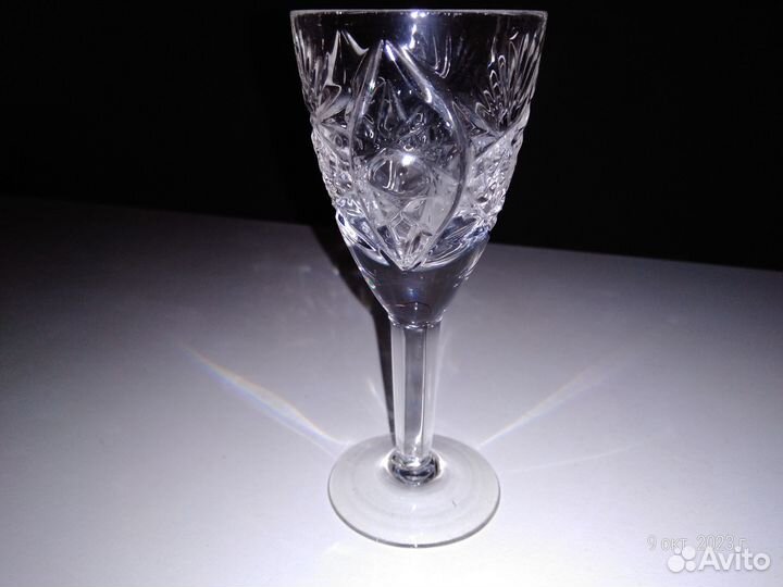 Хрустальные рюмки СССР, бокалы, кружки