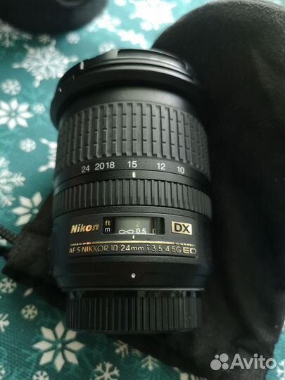 Nikon DX AF-S nikkor 10-24mm 3.5-4.5G ED