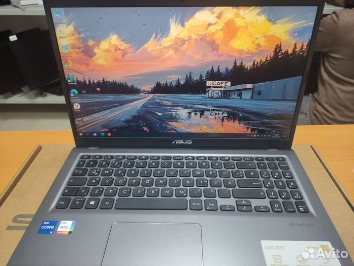 Ноутбуки asus X515 bq750 i5-1135g 8/256гб