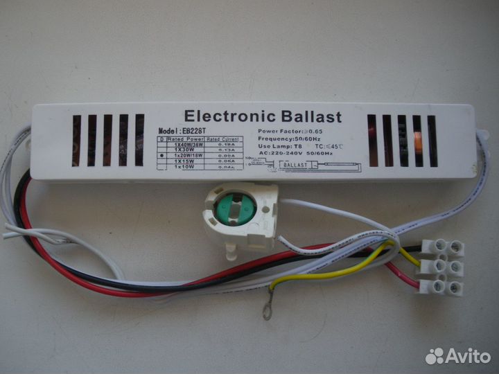 Электронный балласт 1х20Вт EB228T