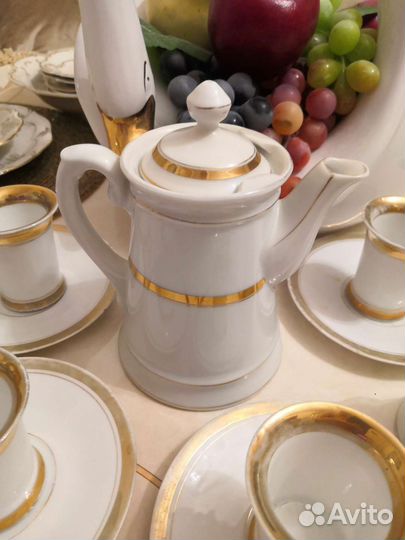 Кофейный сервиз антиквариат