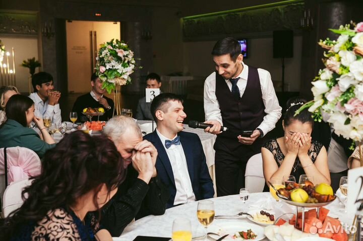 Ведущий + dj свадьба юбилей корпоратив не тамада